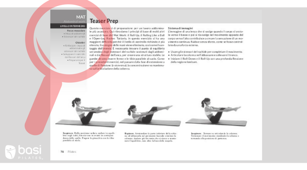 Manuale Tecnico del Pilates novità
